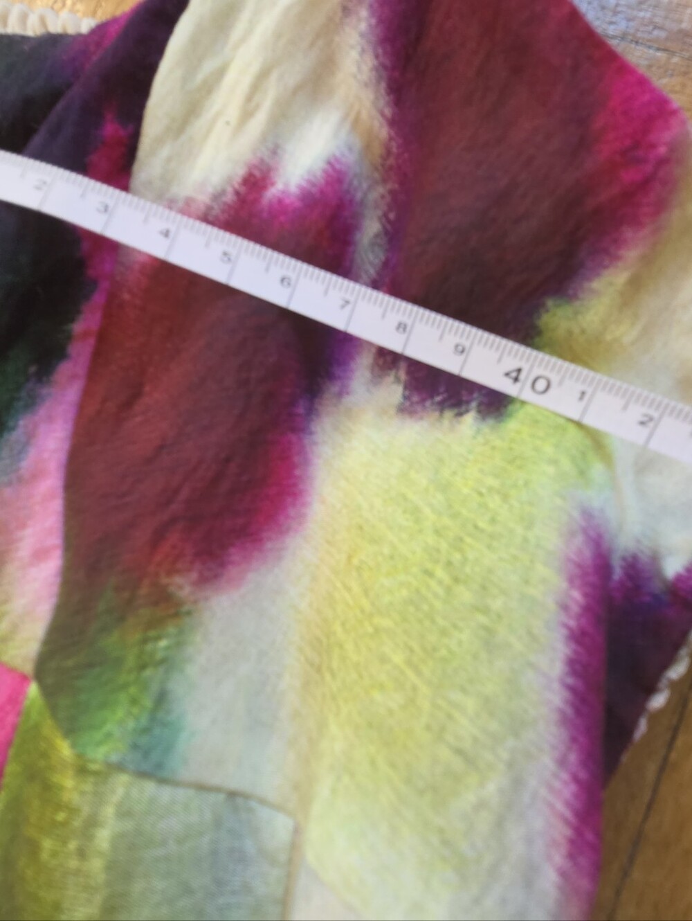 Anthropologie Tiered Maxi Dress in Pink, Green, Teal - Picture 6 of 15
